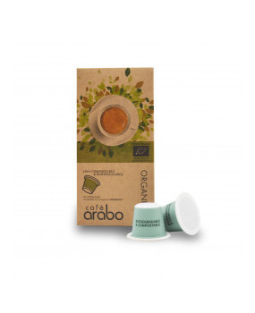 Estuche 10 cápsulas compatibles con Nespresso - Organic - Arabo