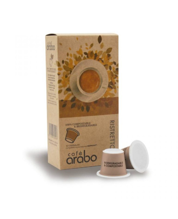 Estuche 10 cápsulas compatibles con Nespresso - Ristretto - Arabo