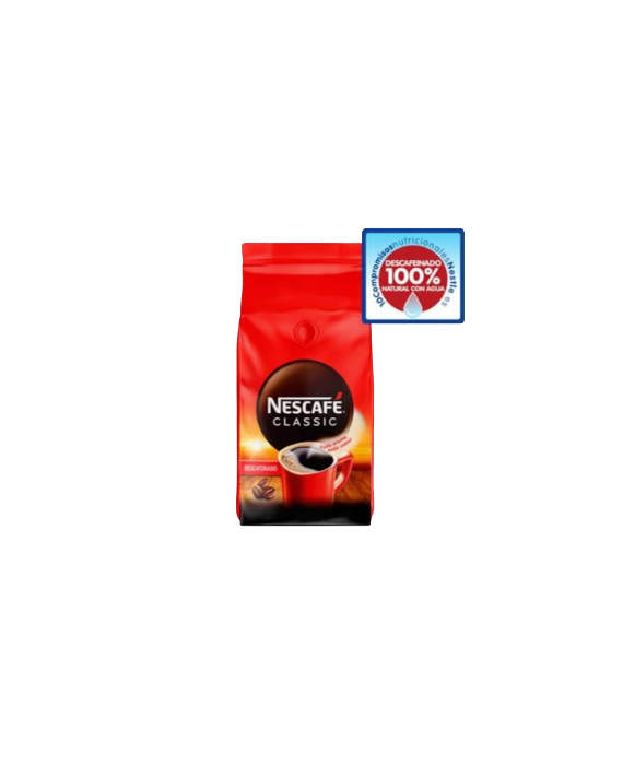 Bolsa 250 g Café soluble Classic Descafeinado Nestlé