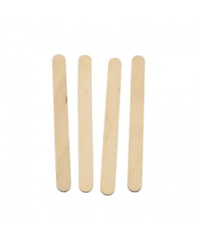 Tira de 50 Paletinas de Madera 90 mm