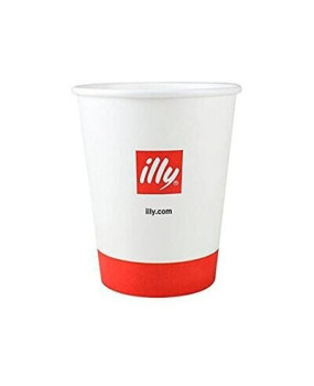 Tira de 100 Vasos de Papel 6oz illy