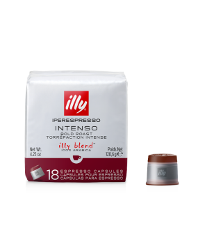 Estuche 18 Cápsulas Iperespresso de Café Intenso illy