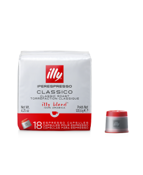 Estuche 18 Cápsulas Iperespresso de Café Classico illy