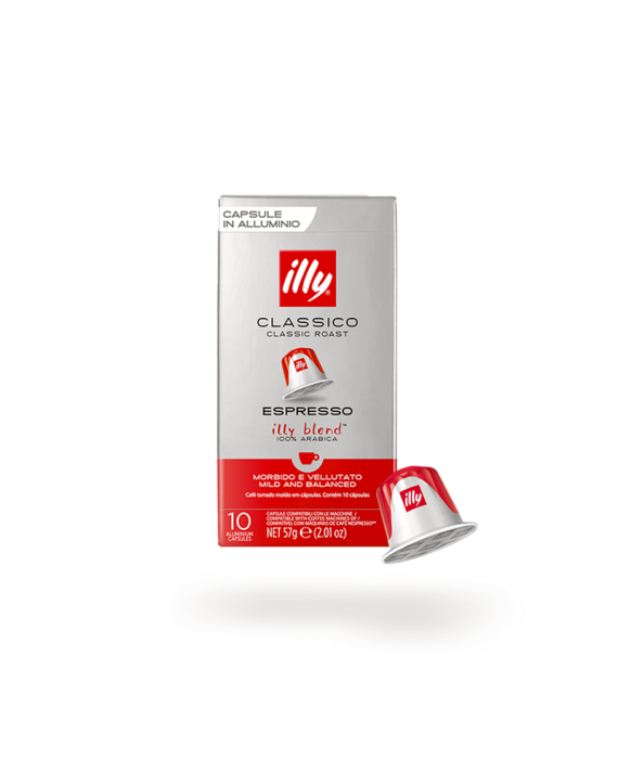 Estuche 10 cápsulas compatibles con Nespresso - Classico - illy