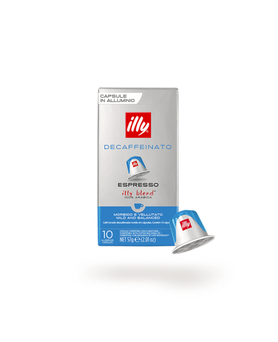Estuche 10 cápsulas compatibles con Nespresso - Descafeinado - illy