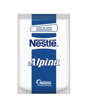 Leche Nestlé Alpina Semidesnatada 100% Leche