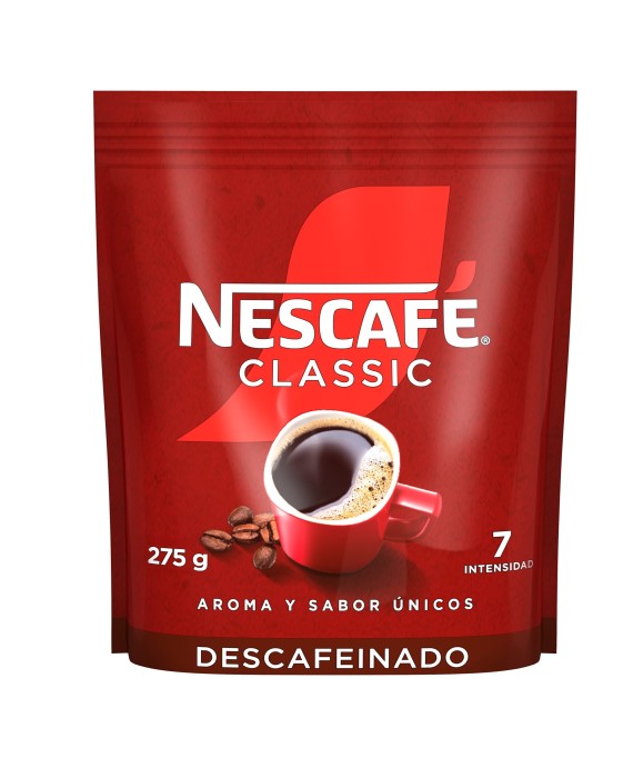 Bolsa 275 g Café soluble Classic Descafeinado Nestlé